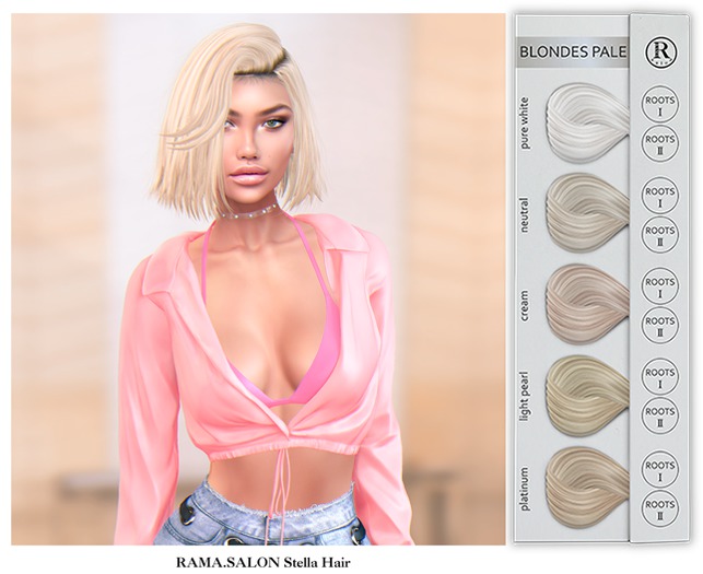 RAMA.SALON - Stella Hair 'BLONDES PALE'