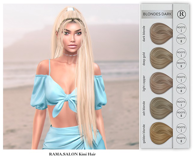 RAMA.SALON - Kimi Hair 'BLONDES DARK'