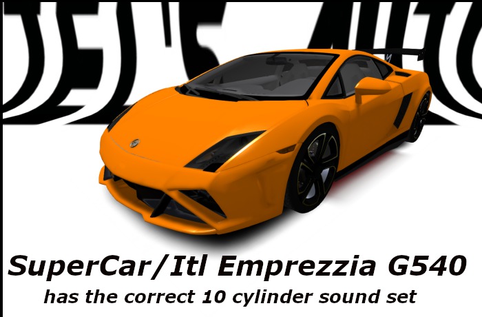 SuperCar/Itl G540  year-2007