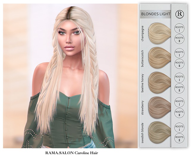 RAMA.SALON - Caroline Hair 'BLONDES LIGHT'
