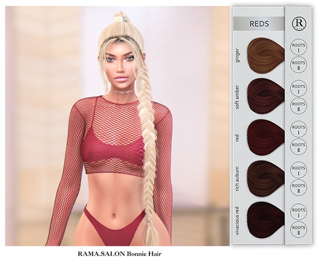 RAMA.SALON - Bonnie Hair 'REDS'