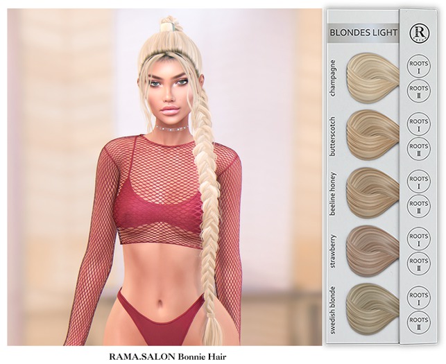 RAMA.SALON - Bonnie Hair 'BLONDES LIGHT'