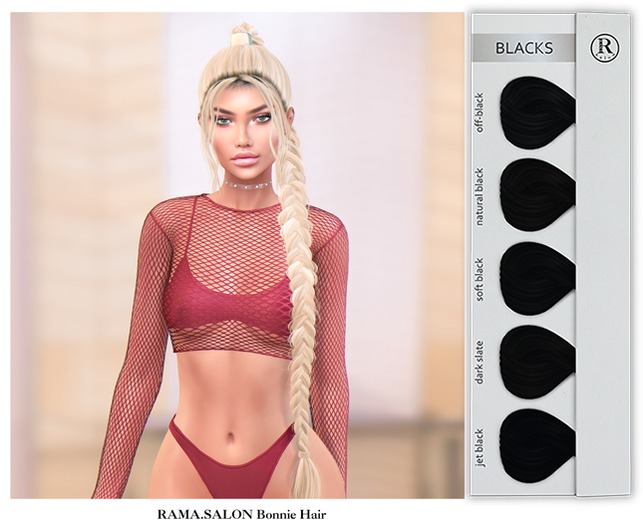 RAMA.SALON - Bonnie Hair 'BLACKS'