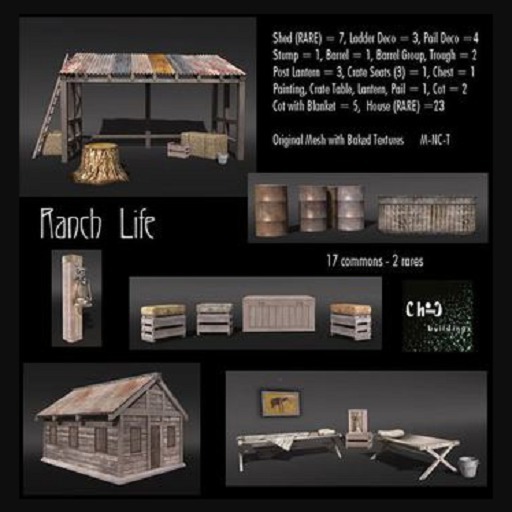 [Cb] Ranch Life - House RARE