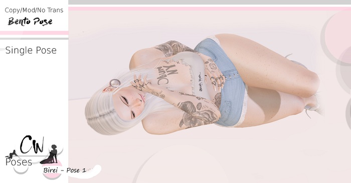 CW Poses - Birei Bento Pose Set 1