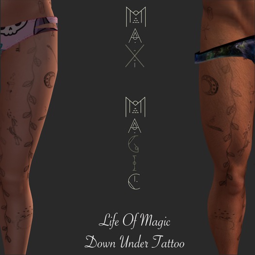 ::MM:: Life of Magic Down under Tattoo - Omega