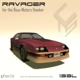 Ravager Livery for the RM Hawker (Plum)