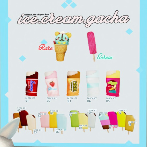 /// offbeat /// icedays gacha screw