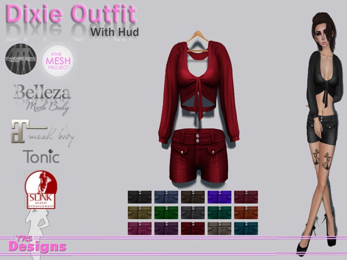 Dixie Outfit With Hud