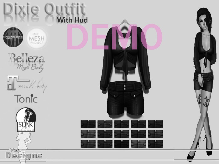 Dixie Outfit Demo Hud