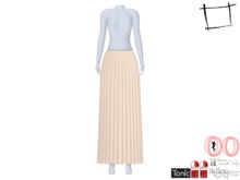 Full Perm Pleated Long Maxi Skirt Maitreya, Ocacin Standard, Slink, Belleza, Tonic, Ocacin Voluptuous