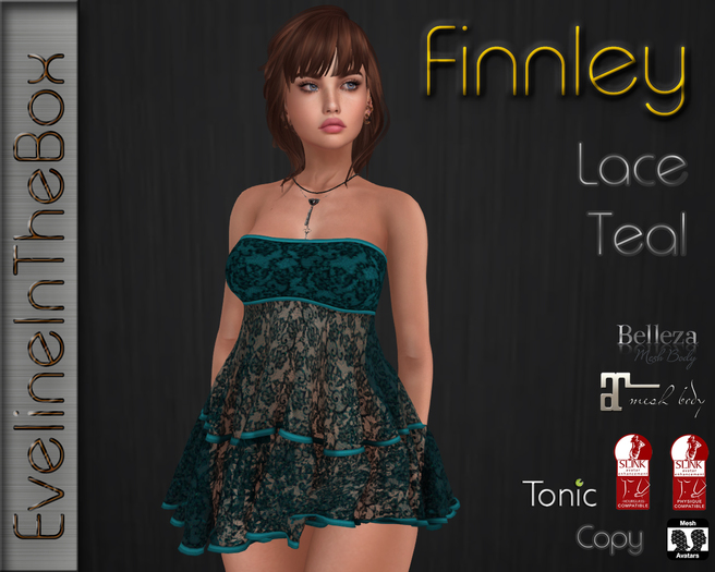 Finnley Lace Teal