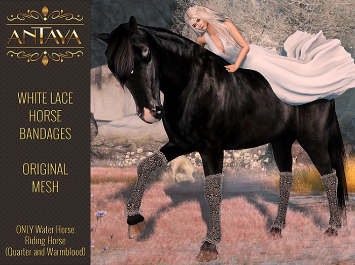 :: ANTAYA :: WHRH Horse lace bandages (wear me)