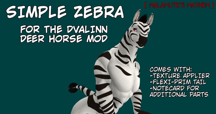 [Malamute's Mayhem] Dvalinn - Simple Zebra