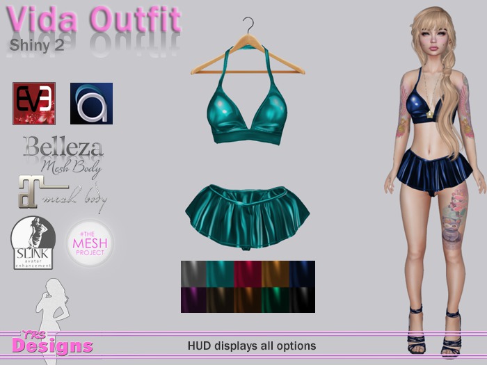 Vida Outfit With Hud Shiny 2