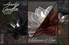 :[P]:- Annris Candles:// Platinum & Rose