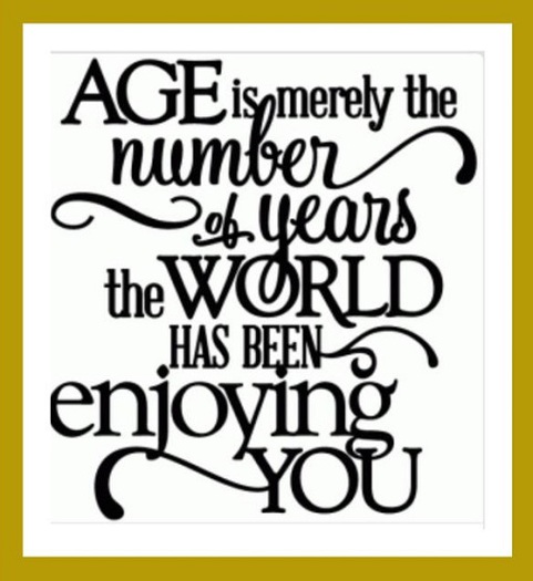 Happy Birthday: Age Is...