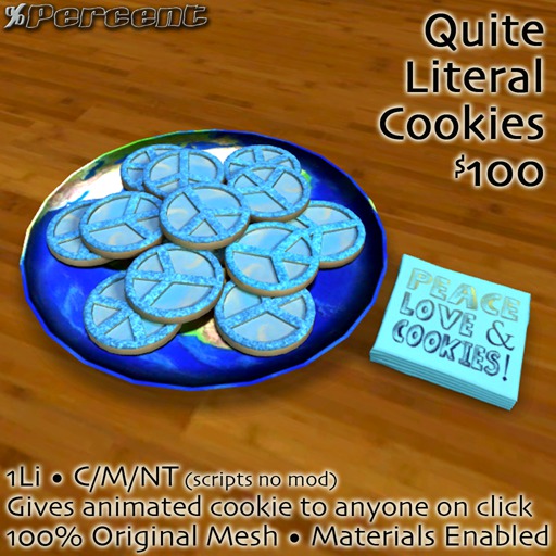 %Quite Literal Cookies *MESH* Delivery Box