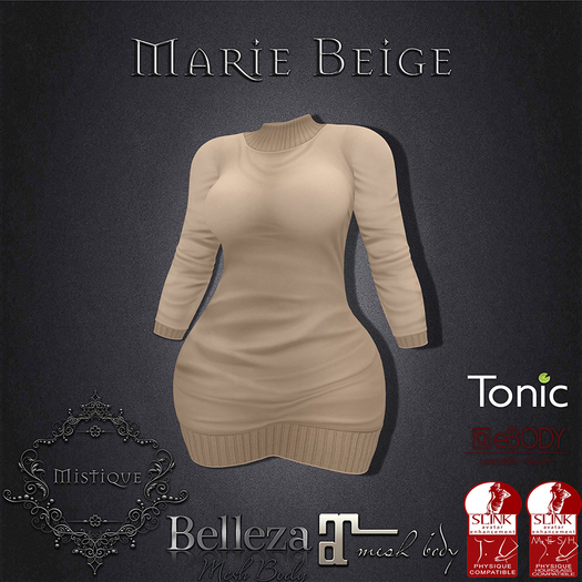 **Mistique** Marie Beige (wear me and click to unpack)