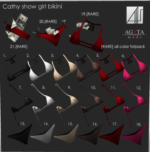*AGATA*-CATHY SET WHITE 8-14