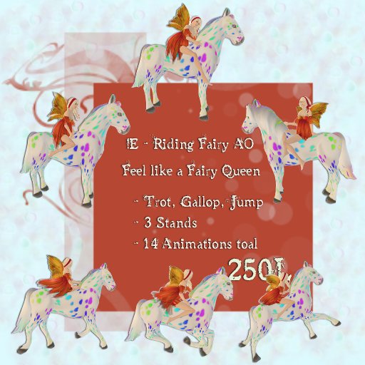 !E - Amaretto Horses Fairy AO