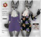 Apple heart inc. jomo isabella dress and bra with hud