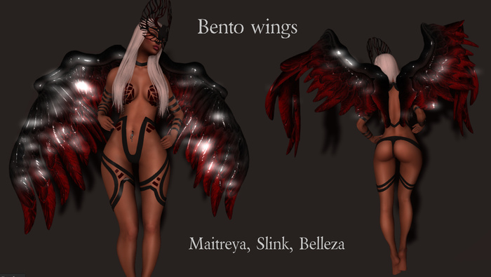 Black - Red Angel