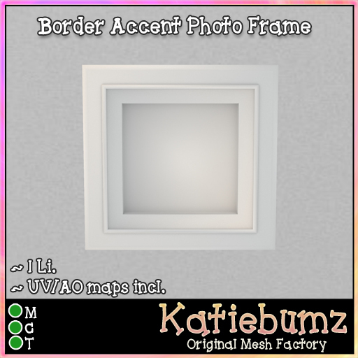 ~Katiebumz~ Border Accent Photo Frame