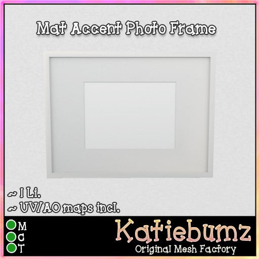 ~Katiebumz~ Mat Accent Photo Frame