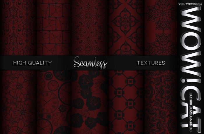 TEXTURE WOW!CAT SEAMLESS FULL PERM PACK 05