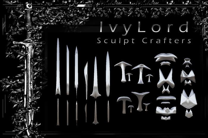 IvyLord- Sword Pack 1-Sculpt Set