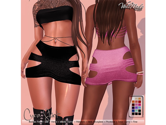 [WellMade] Cyra Skirt 