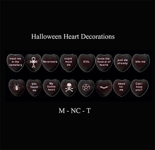 BGC Halloween Heart Deco (boxed)