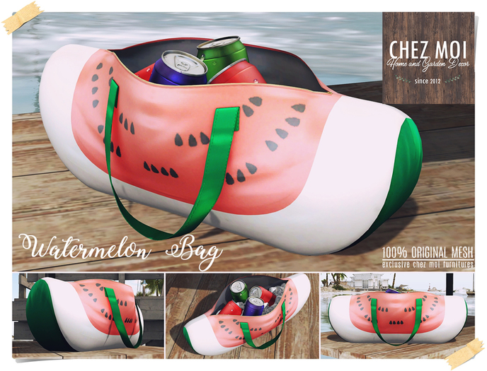 CHEZ MOI ♥ Watermelon Bag