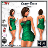 < BD > Luxor Glitter Dress Green