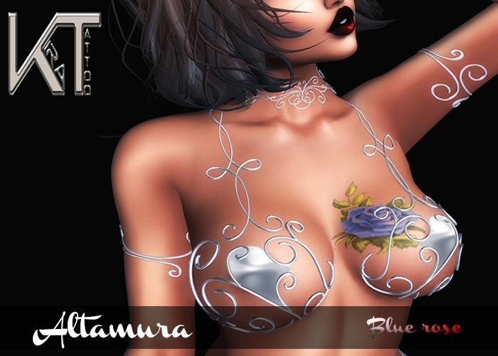 ~KIRA TATTOO~BLUE ROSE ALTAMURA