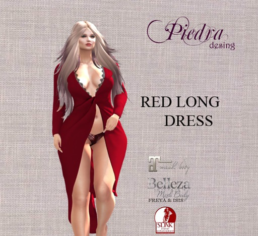 RED LONG DRESS