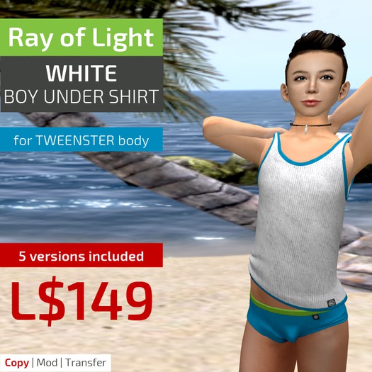 (RL) undershirt (white)