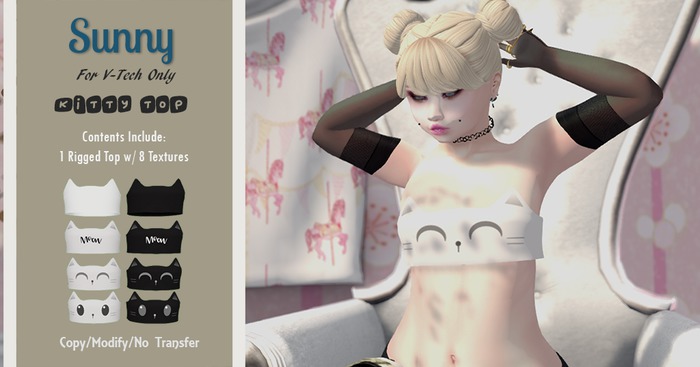 *Sunny* Kitty Top