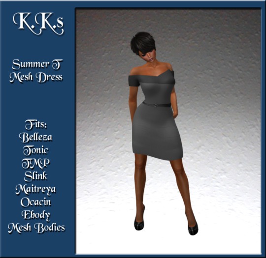 KK's Mesh Summer T Dress - DEMO
