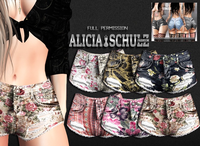 [ASFP] Texture for [GUNSHOT] TANA Shorts SET 2