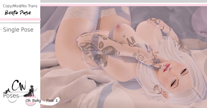CW Poses - Oh Baby Bento Pose Set 1 