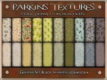 Parkins Textures - Galiena Set B - 20x Full Perm Seamless 1024x1024 - Fabric, Textile, Fall, Gown, Cloth, Autumn