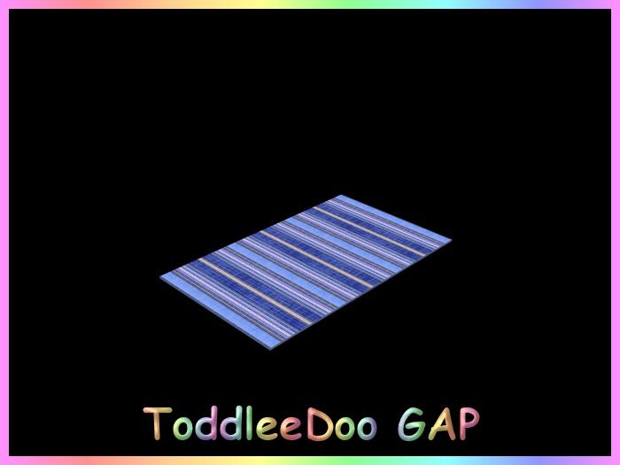 PLANES SET - NON MESH STRIPE RUG 2.5 X 1.5