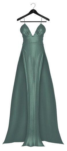 RAMA.Prosk - Vicky Satin Gown 'Mayfly'