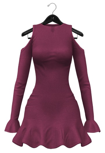 RAMA.Prosk - Stephanie Ruffled Mini Dress 'Fandango'