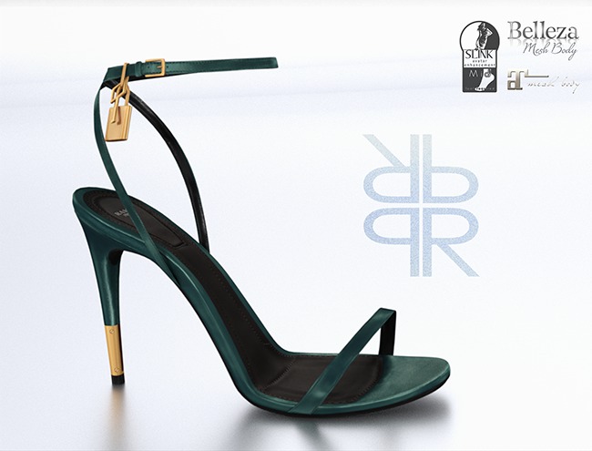 RAMA.Prosk - Robin Leather Sandals 'Hydro'