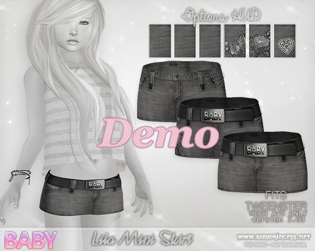 DEMO :*BABY*: {TWEENSTER} Lila MiniSkirt