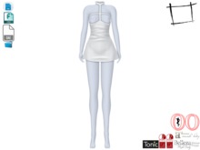 Dae Obj FBX Breasts Cutout Mini Dress Maitreya, Slink, Belleza, Tonic