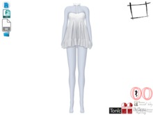 Dae Obj FBX Collar Neck Duckies Dress Maitreya, Slink, Belleza, Tonic